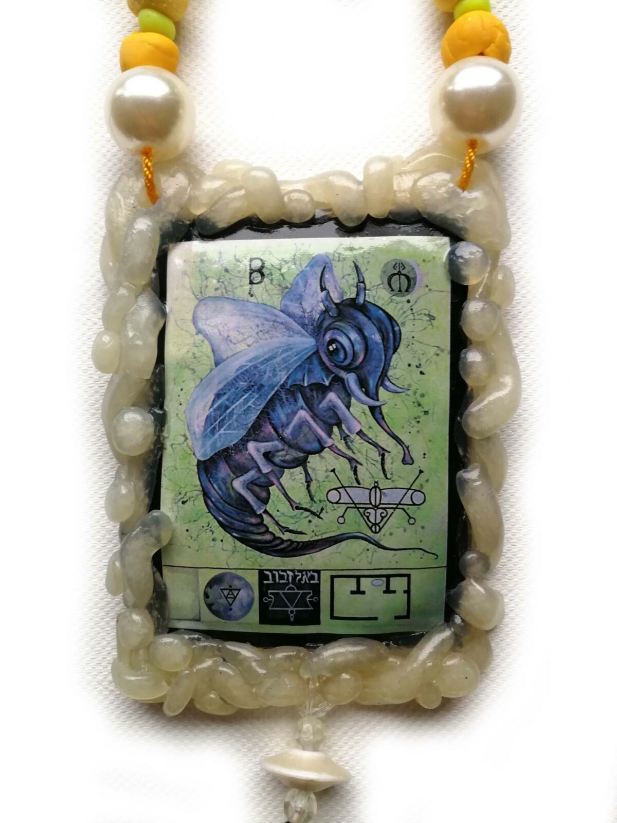 Talisman magic amulet Beelzebub demon Lemegeton Solomon keys clavicula salomonis
