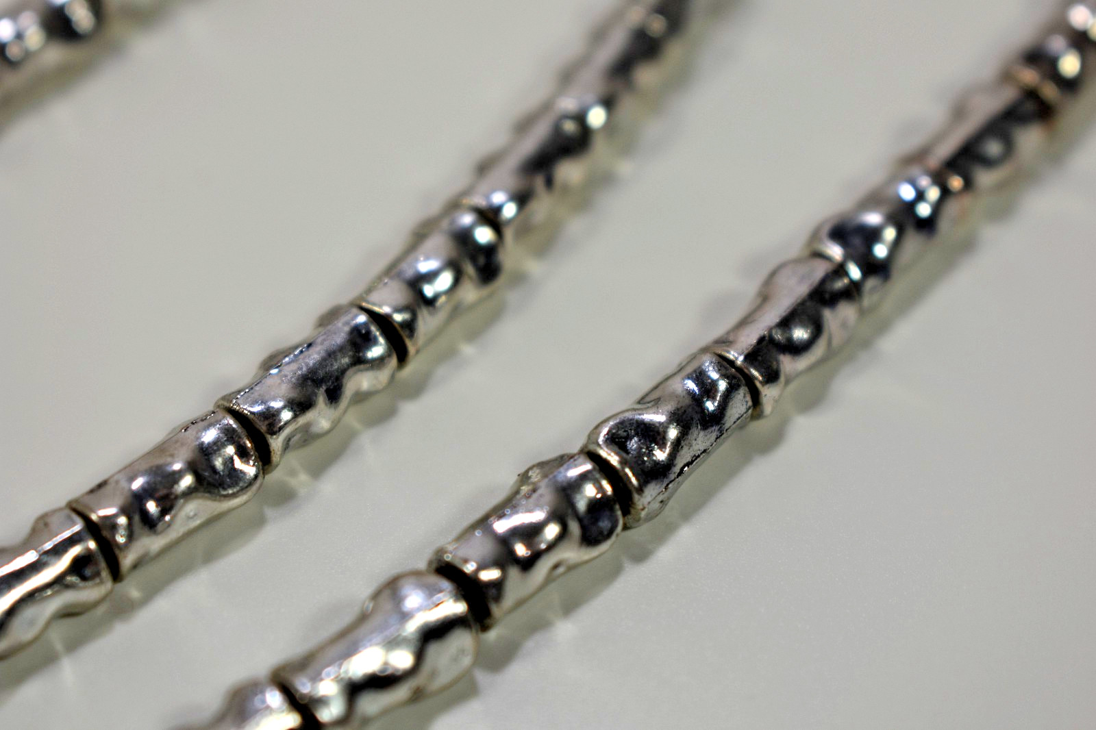 Scooter Bijoux – Women’s Eva Multi-String Necklace In Cord And Silver
