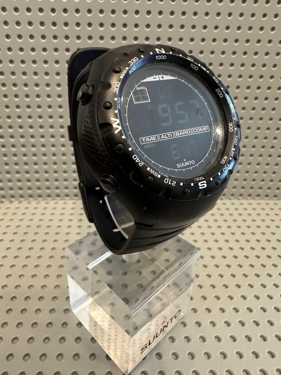 Suunto X-Lander Military Black Outdoor Watch with Manual Running