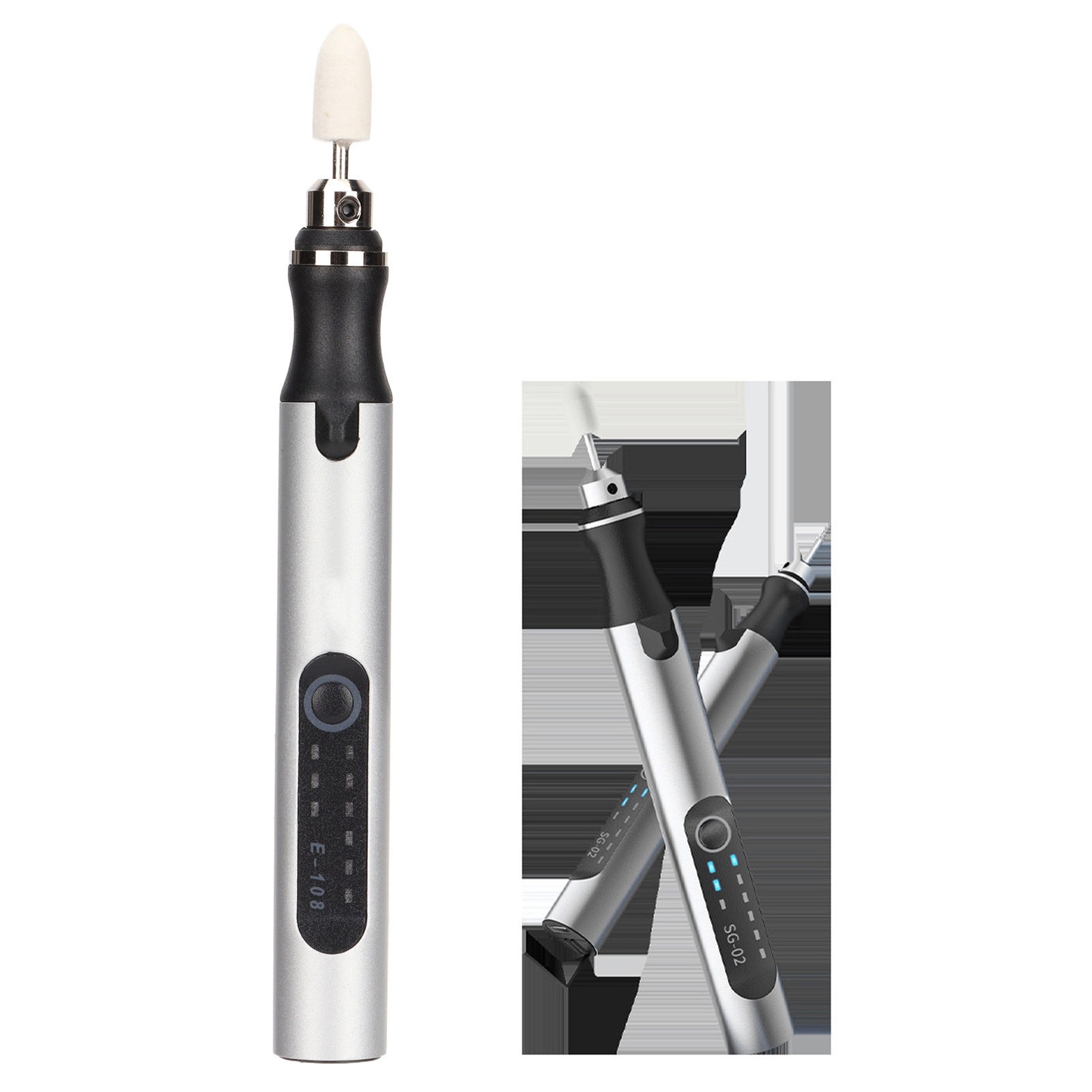 Electric Punching Engraving Pen 3 Level 10W Power Wireless Mini Multifunction US