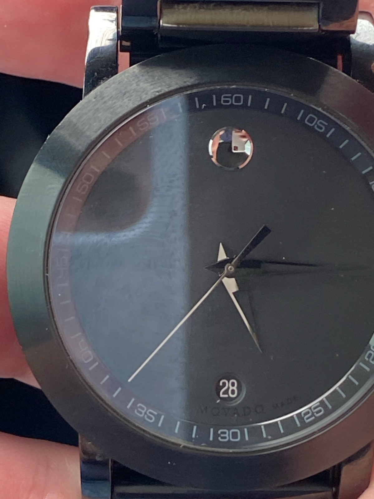 Movado Museum Classic 07.1.36 Stainless Steel Quartz Watch – Black Museum Dial