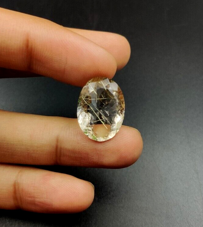 14.30 Carat Rutilated Quartz H-116