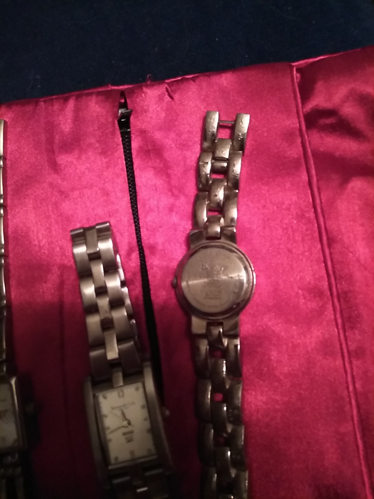 Vintage Disney Tigger SII Seiko Stainless Steel Silver Ladies Watch Flowers 7.5″