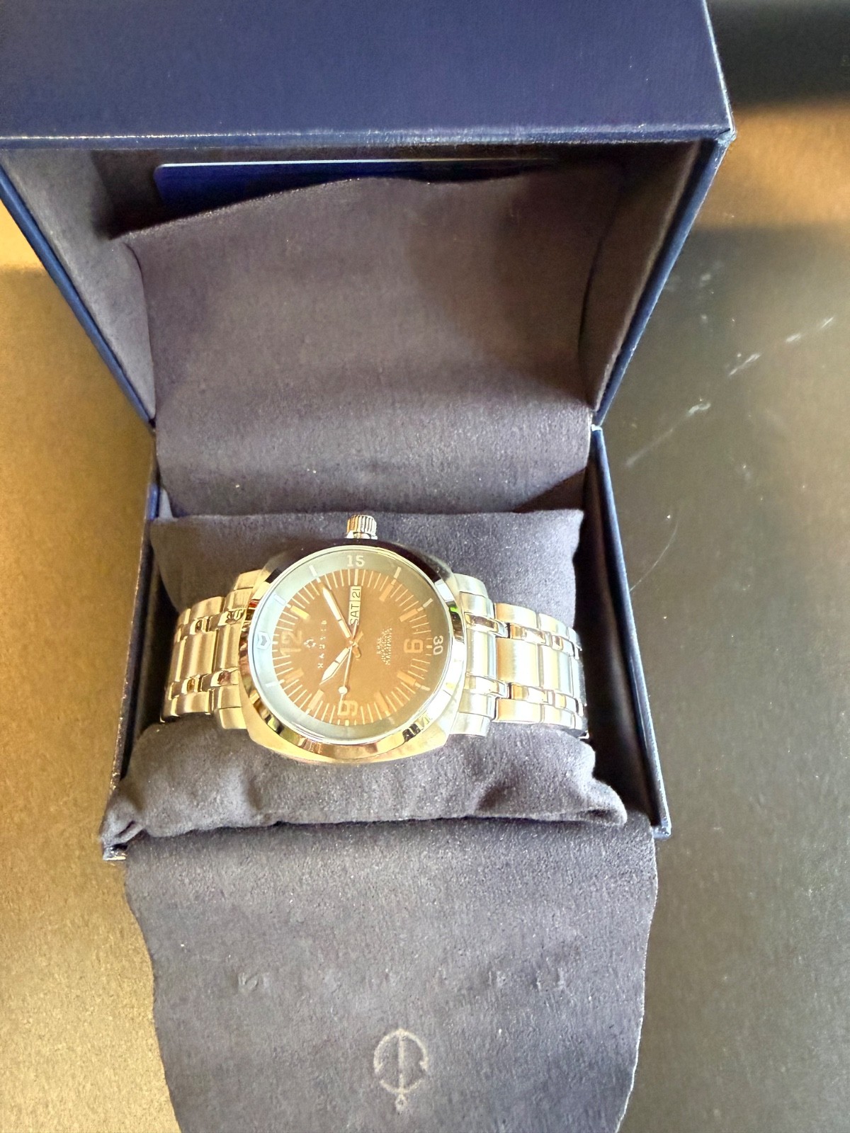 Nautis Stainless with Gray Dial Men’s Watch