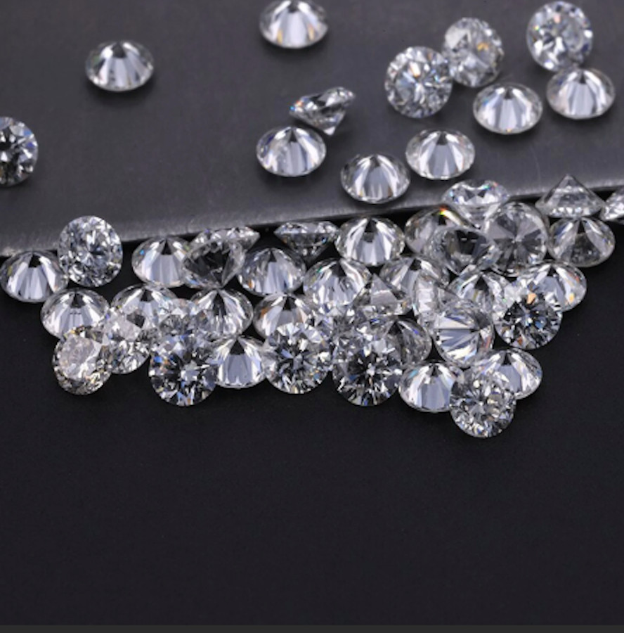 70 Pcs Loose CVD Diamond 1.50 MM Round – D to F – Color IF Clarity Certified
