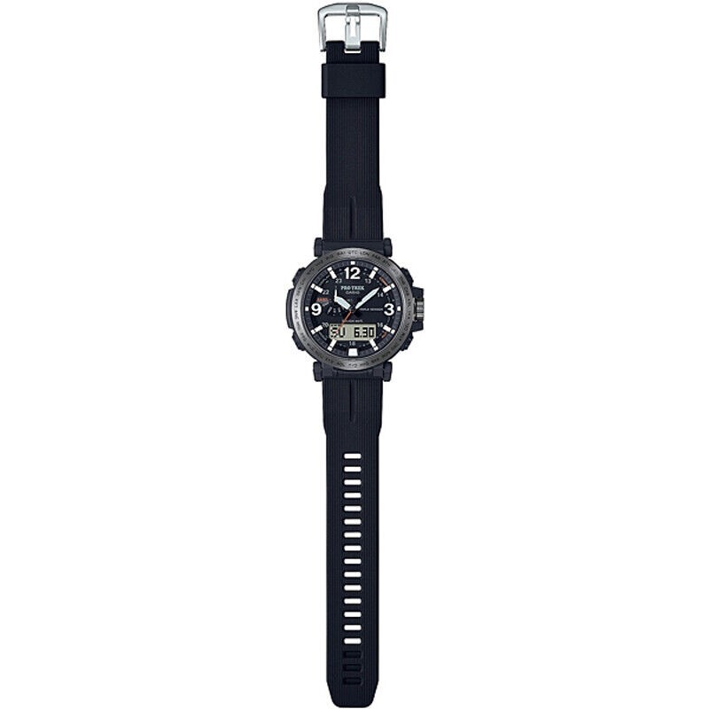 CASIO PRO TREK PRW-6611Y-1JF Solar Radio Men’s Watch Black Outdoor New in Box