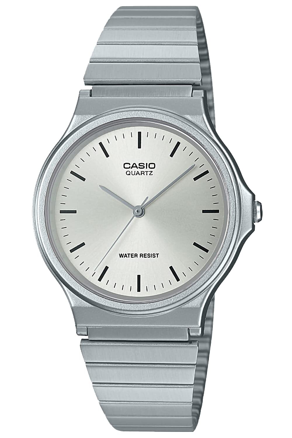 CASIO Collection MQ-24D-7EJH Men’s Watch blister pack Stainless Steel Silver NEW