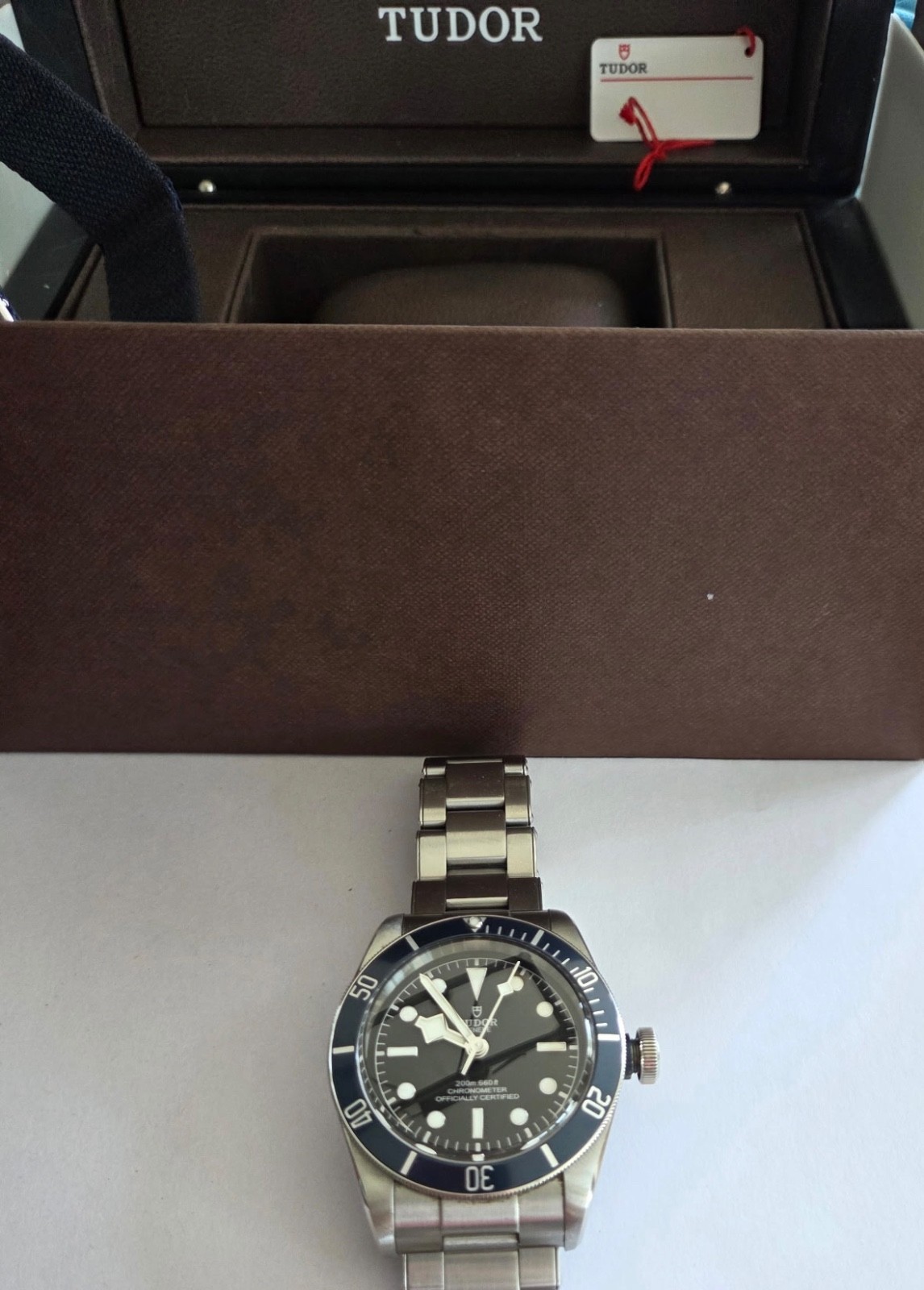 Tudor Heritage Black Bay Blue 41mm MT5602 COSC Full Set Box & Papers Orig. Owner