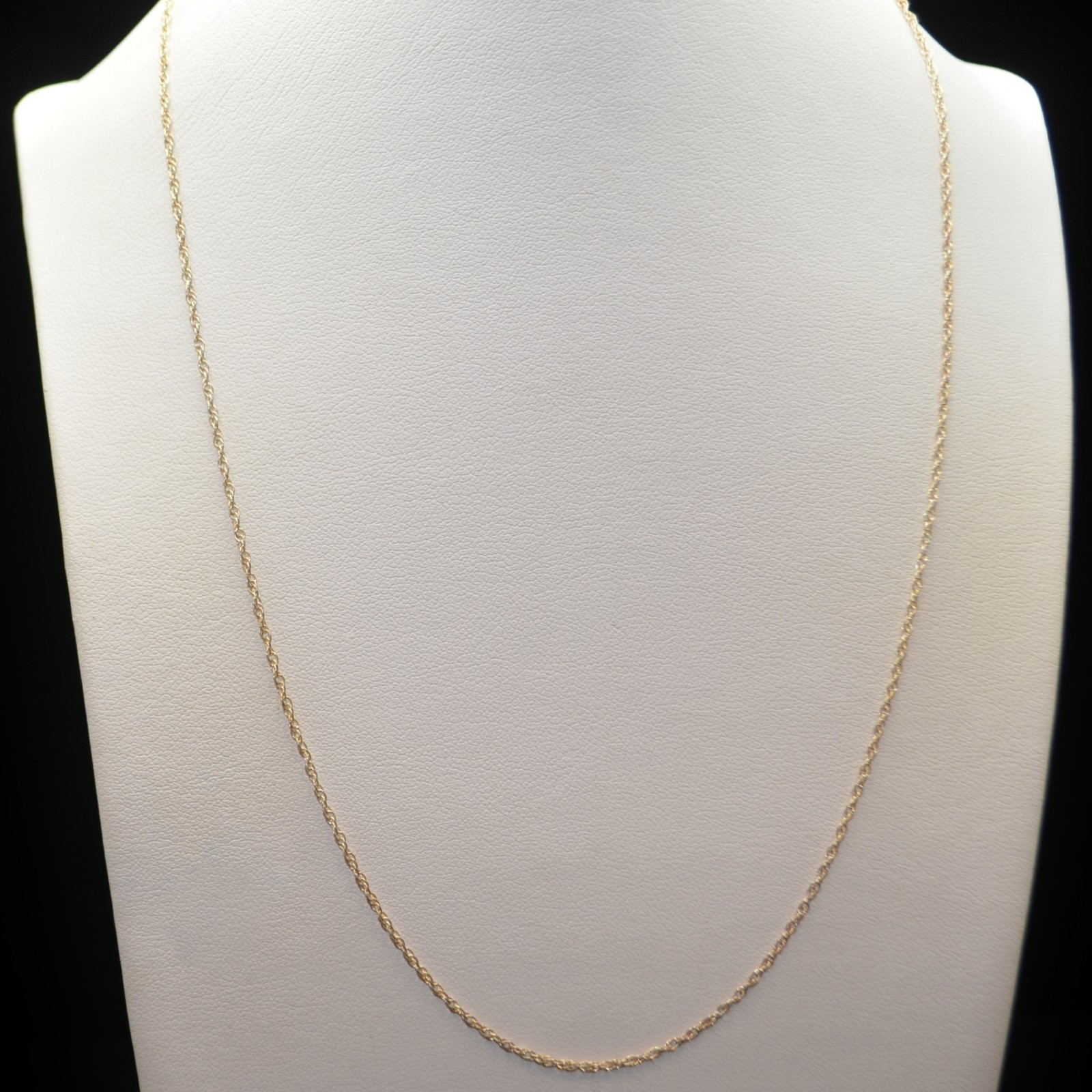 Sterling Silver Rope Chain Necklace 18.0″ #FMH164