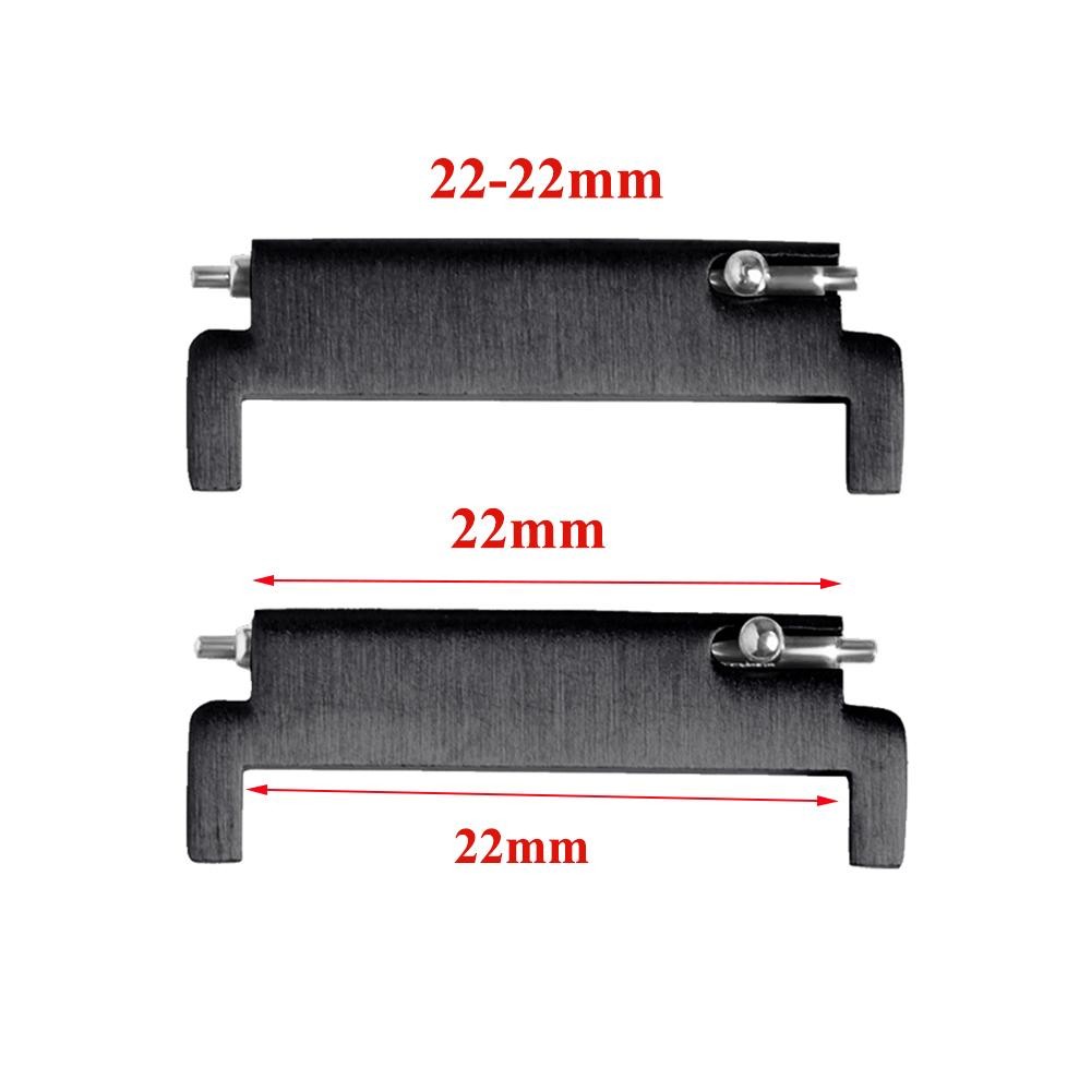 Watch Strap Adapter Pair 18mm to 20mm 22mm Quick Release Pin Connectors