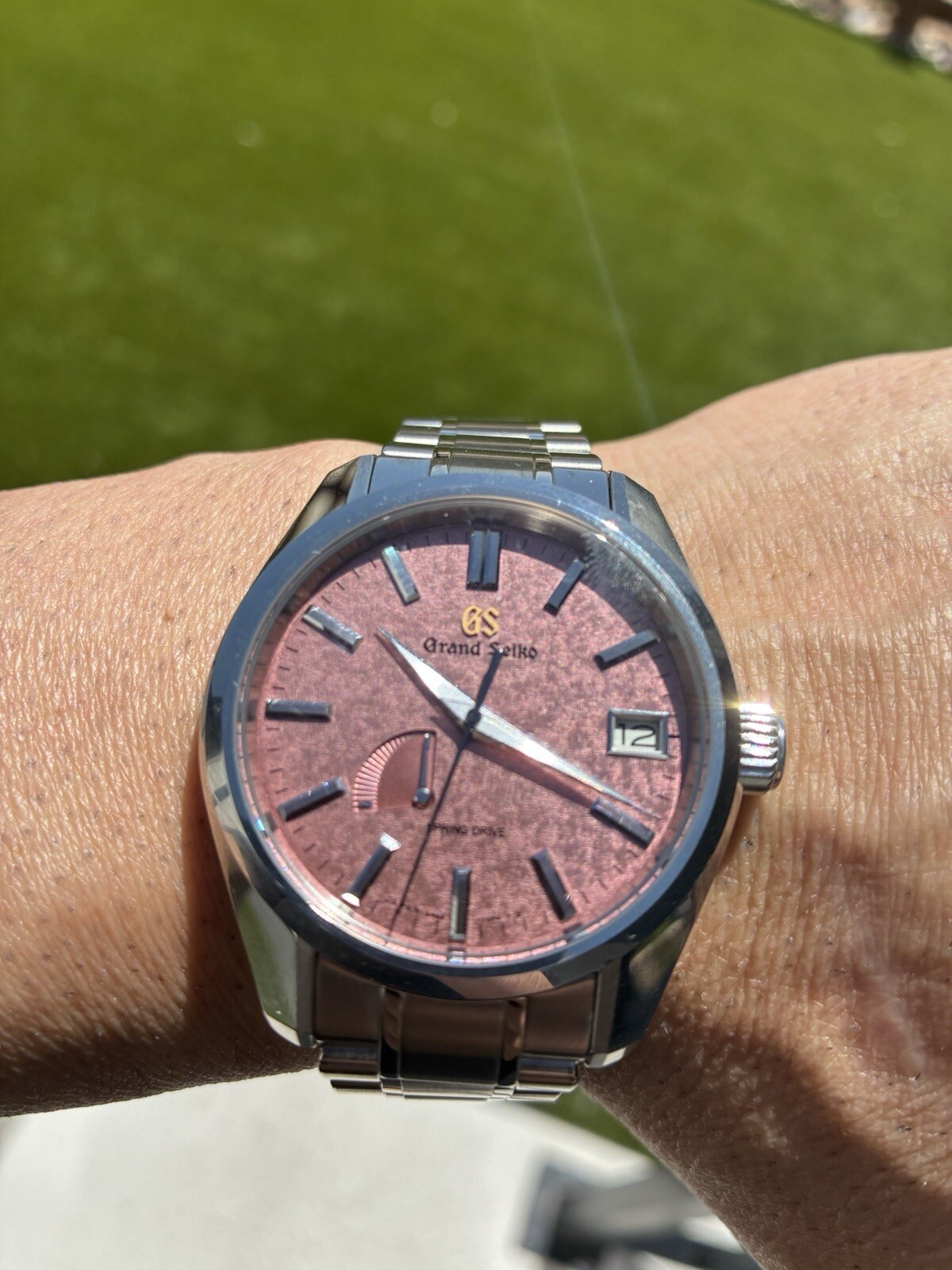 Grand Seiko Heritage UNWORN 11/2024 Pink Kirazuri Limited Ed. Spring Drive Watch