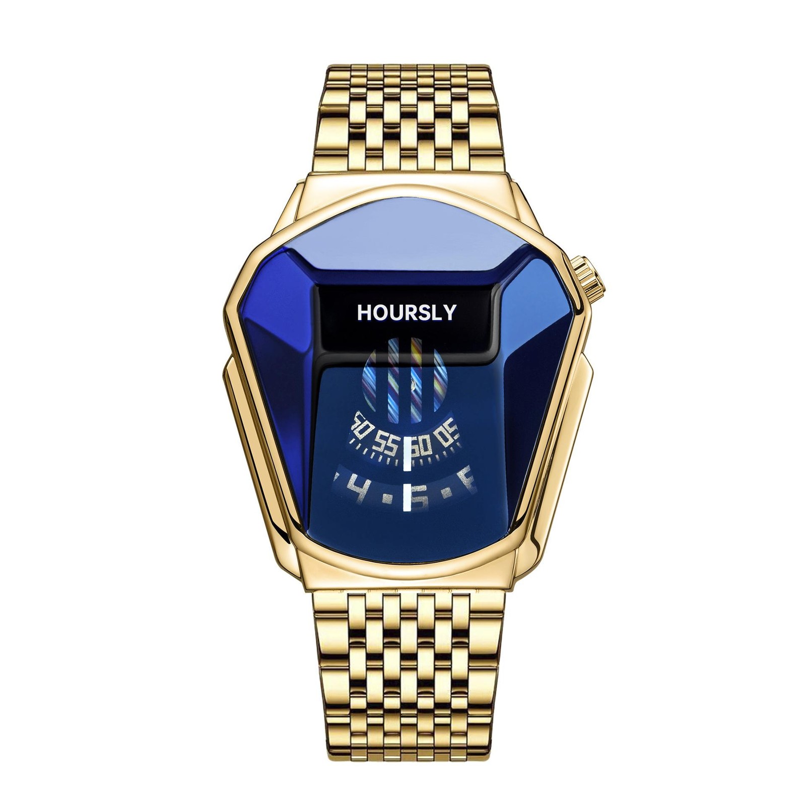 Men’s New Trend Motorcycle Personality Waterproof Quartz Watch