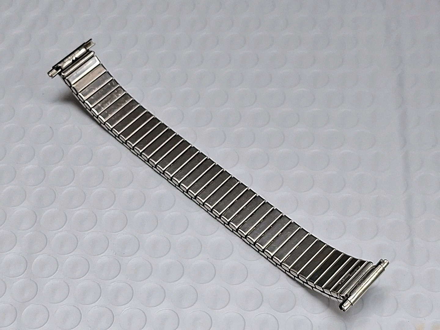 FLEXON Stainless Steel Watch Band Expansion Bracelet 16mm-21.5mm Adjustable End
