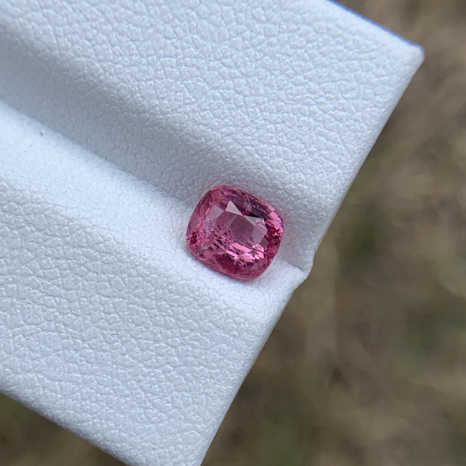 Natural Mahenge Pink Spinel 1.06ct Cushion Cut Tanzania Loose Gemstone