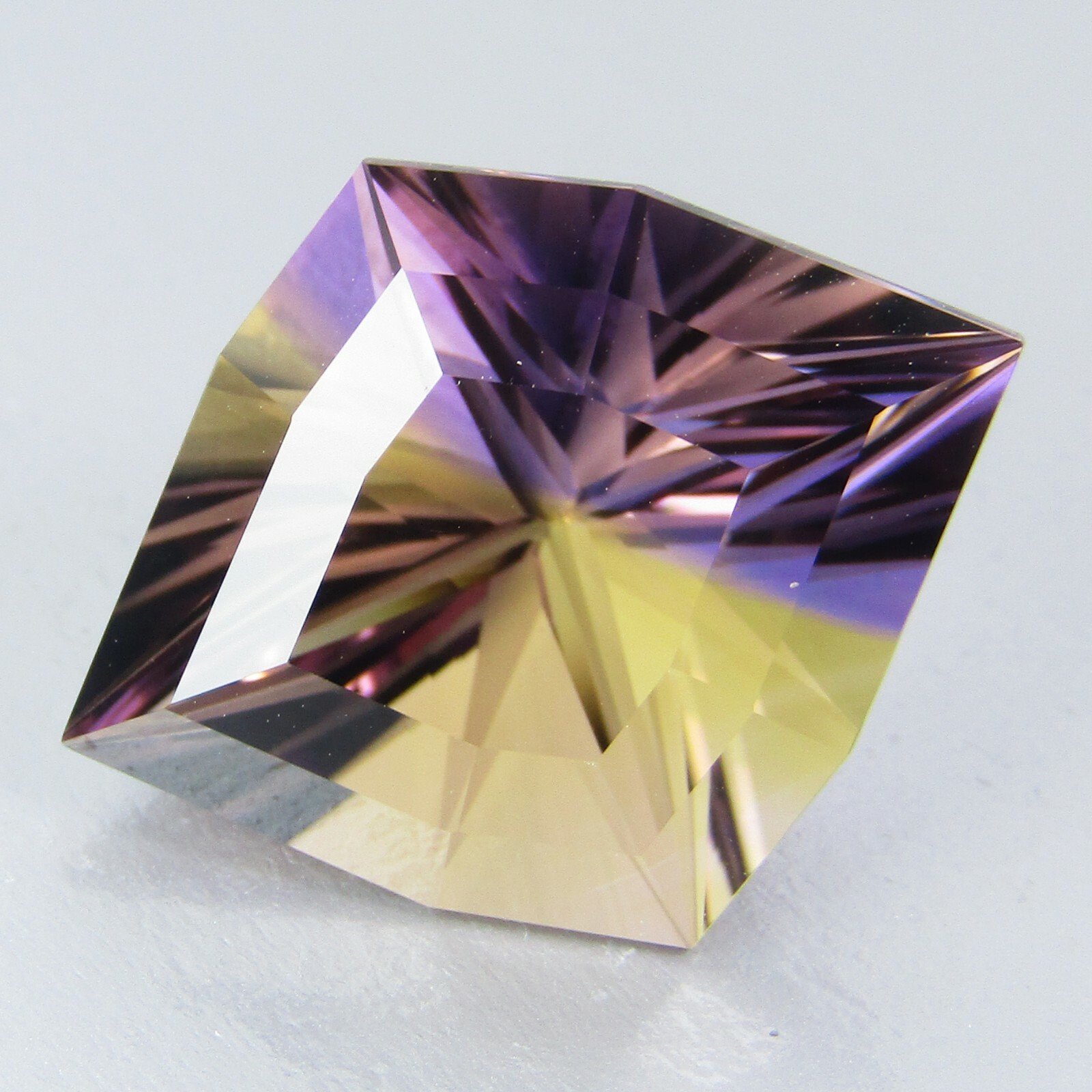 13.90Cts Stupendous Natural Ametrine Fancy Custom Cut Loose Gemstone Ref-VDO!