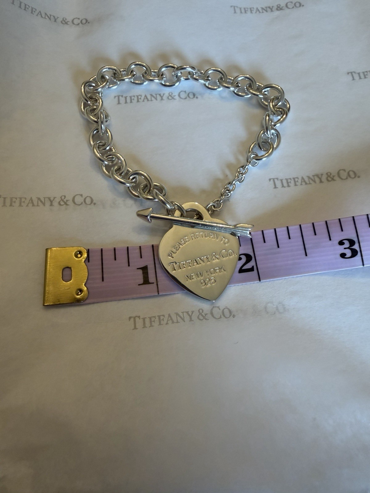Tiffany & Co. Return to Tiffany Lovestruck heart tag bracelet, 925 silver