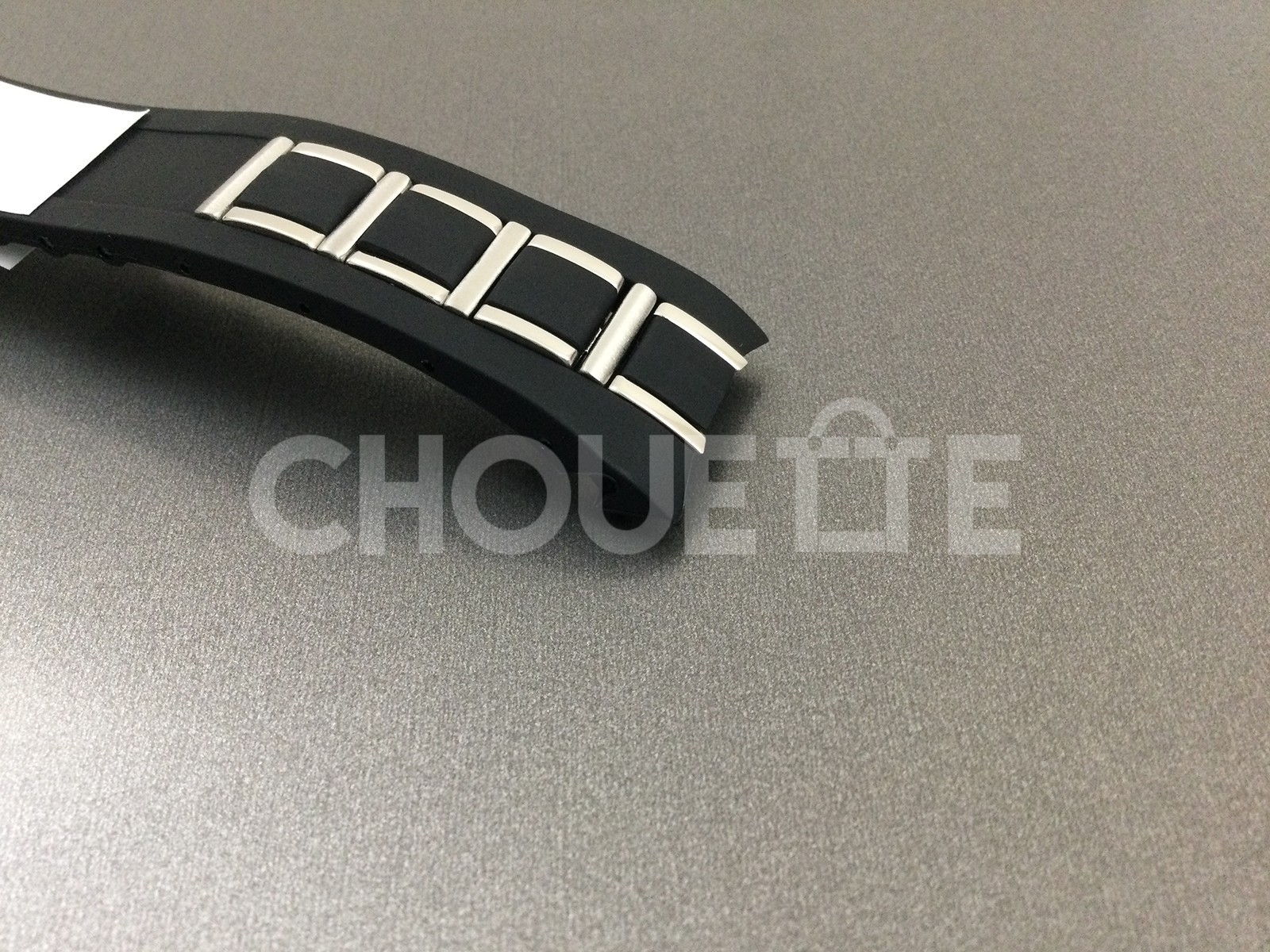 Citizen AT4021-02L, AT4025-01E, AT4027-06E 24mm Black Rubber / Steel Watch Band