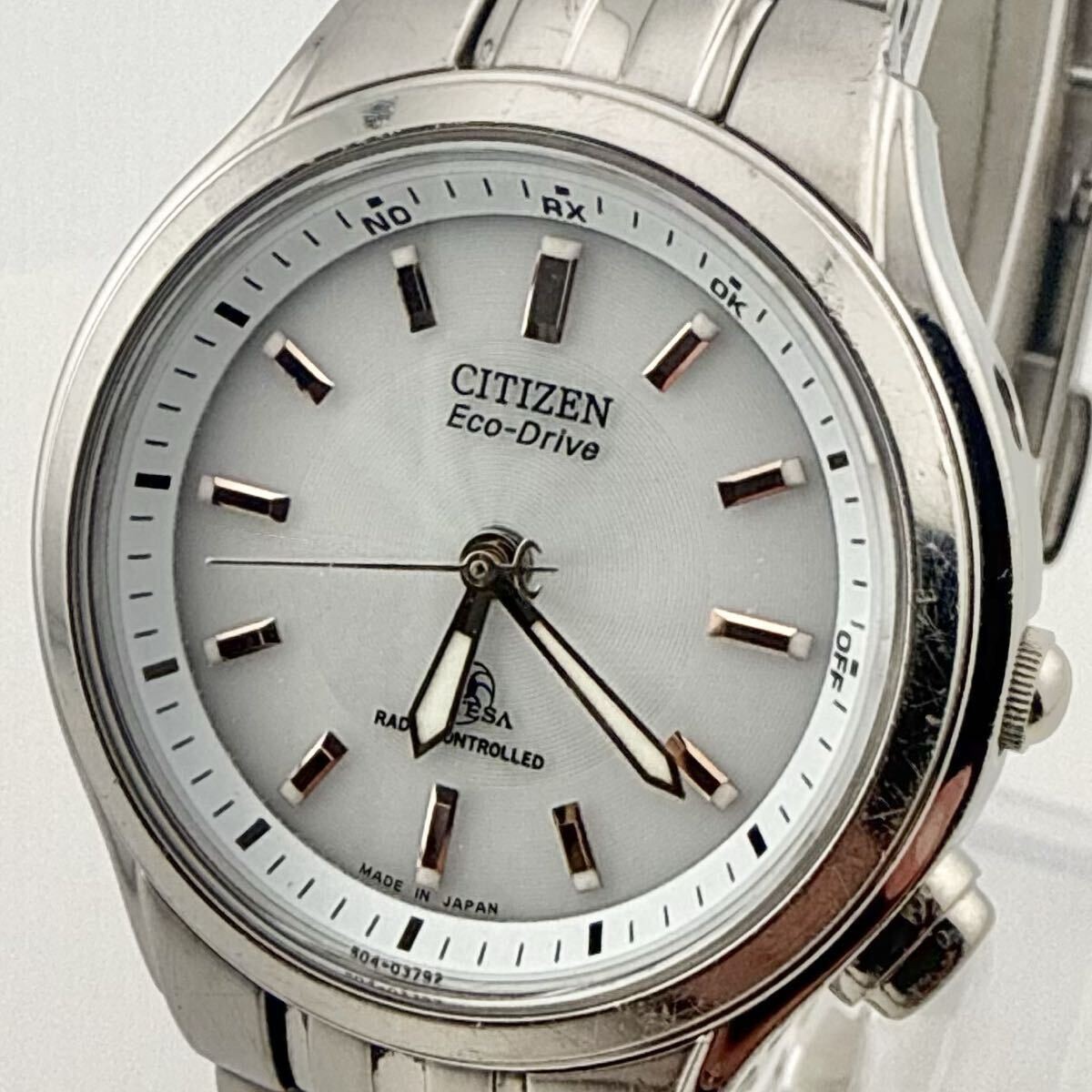 Citizen Attesa Radio Solar Ladies Watch H330-T008682 Automatic 27mm