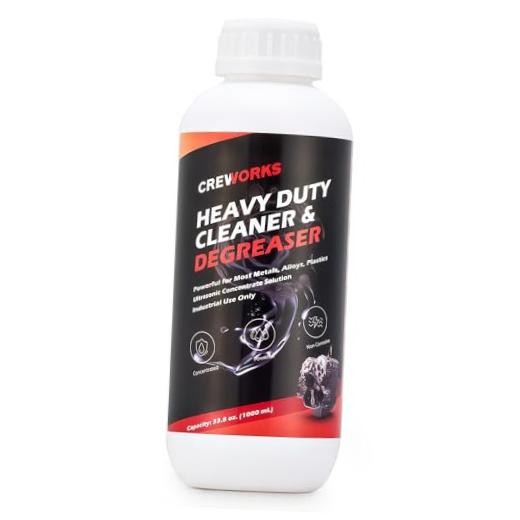 Ultrasonic Cleaner Solution for Carburetors and Engine Parts, 34 fl oz