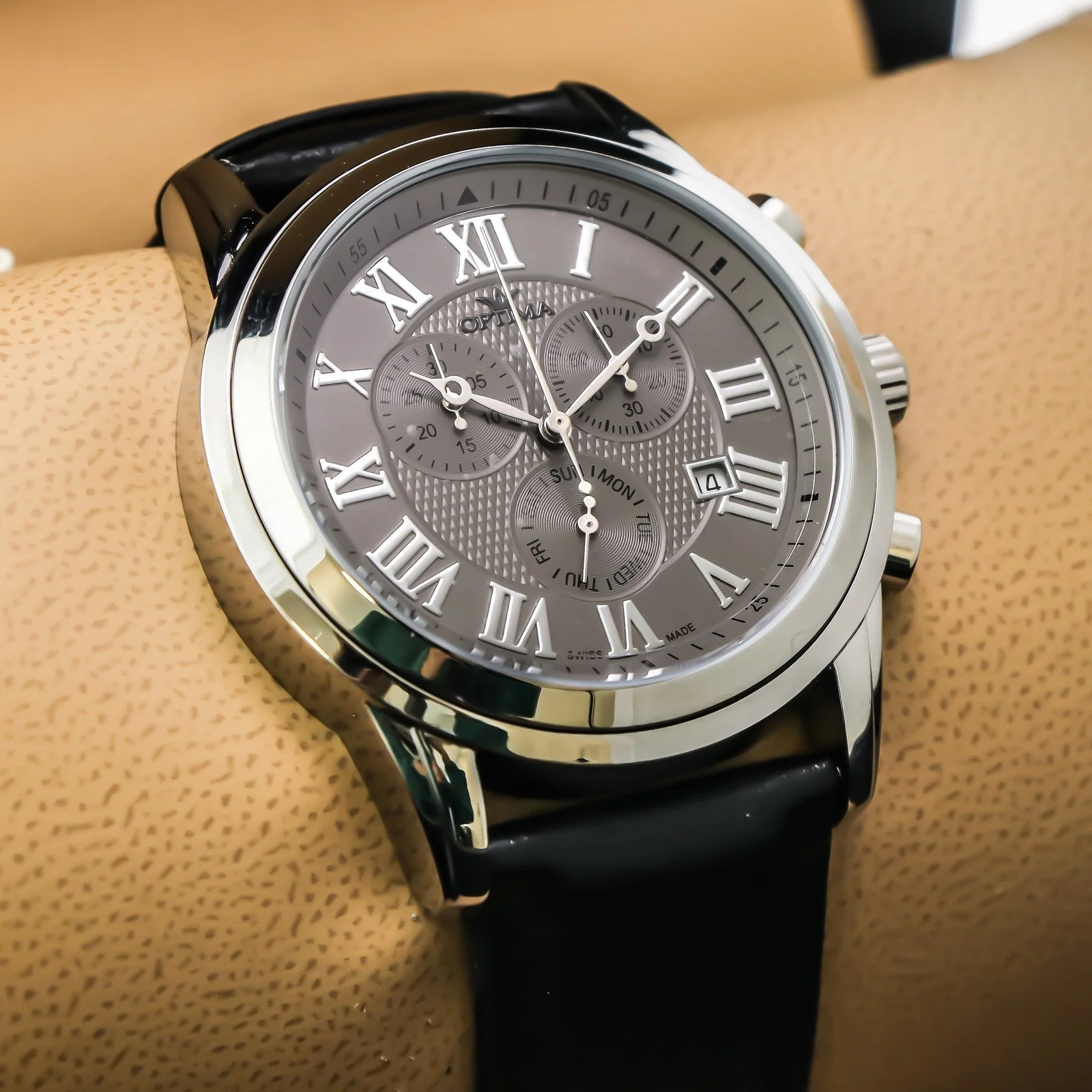 OPTIMA – Swiss Chronograph – OSC334-SL-2 Swiss Chronograph Ronda 44 mm OSC334