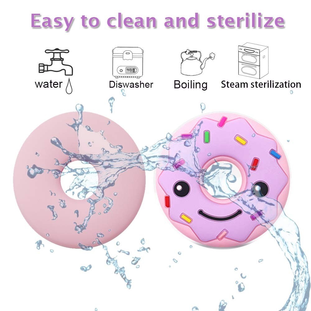 Versatile Donut Shaped Chew Necklace for Anxiety Relief – Perfect for All Ages