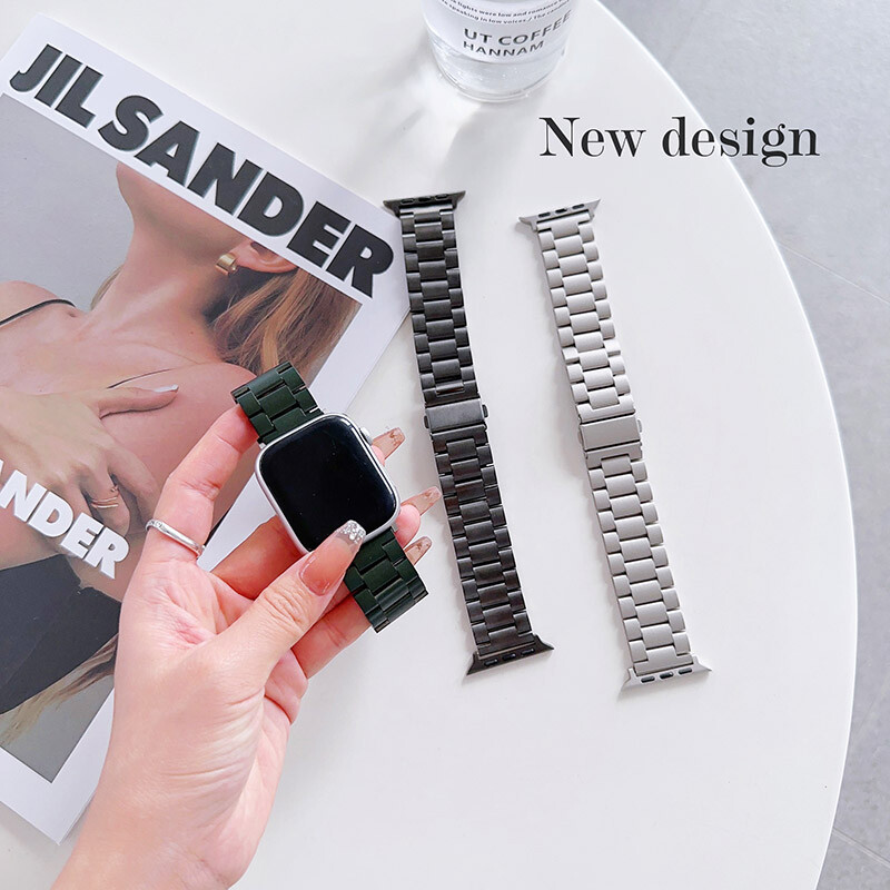 40/49MM Slim Strap Stainless Steel Watch Band For Apple Watch Ultra/8/7/SE/4/5/6