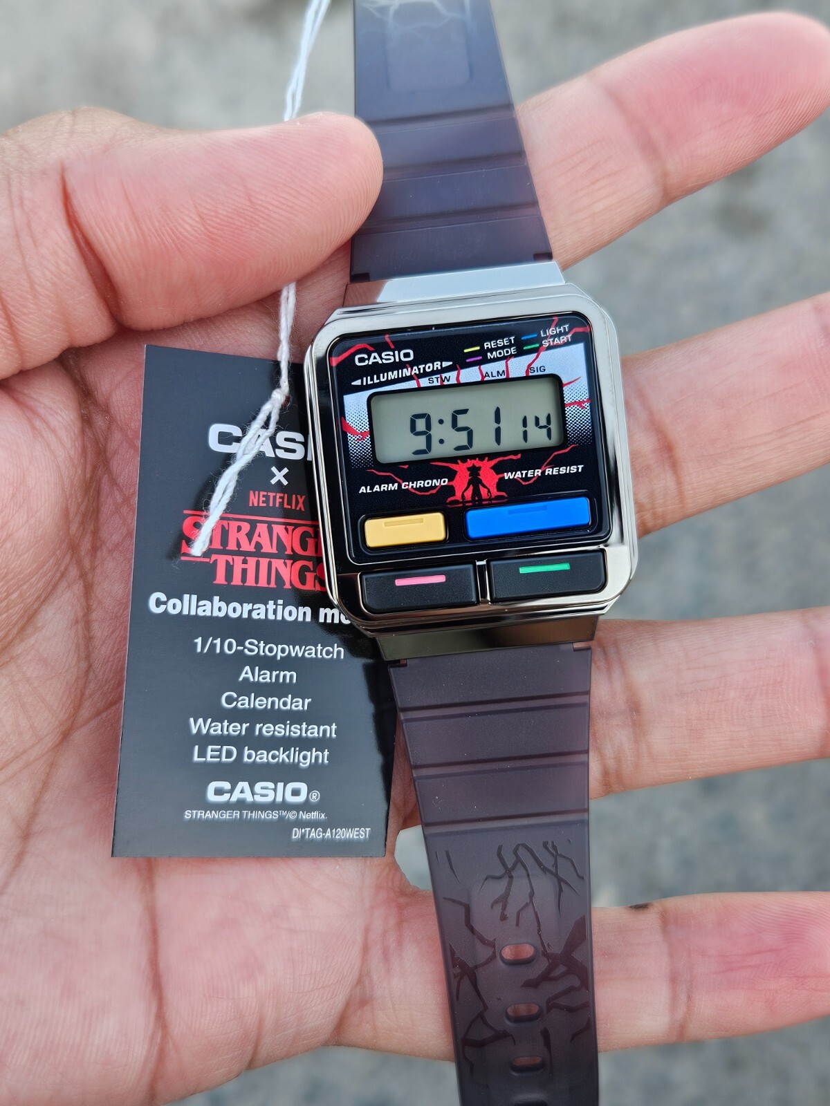 Casio Vintage A120WEST-1A Stranger Things Unisex Digital Watch | Original | New