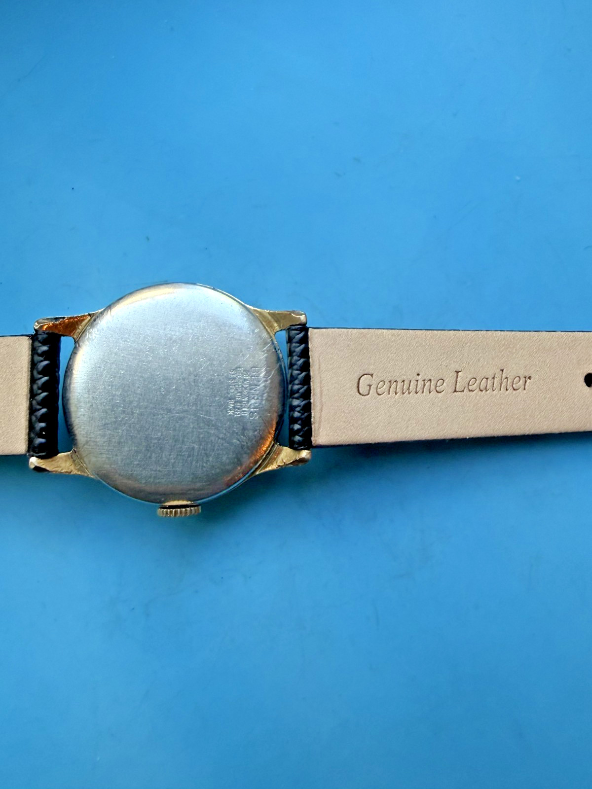 Vintage Benrus BB 14 Swiss 17J 20micron Gold Plated Manual Wind Watch – Runs