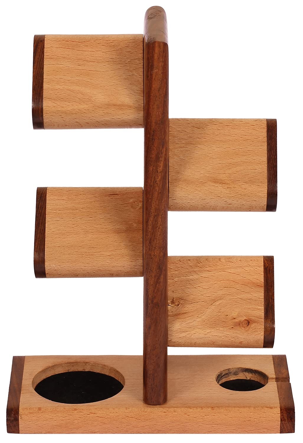 Watch Stand 5 in One Multiple Watch Display Tower Jewelry Organizer