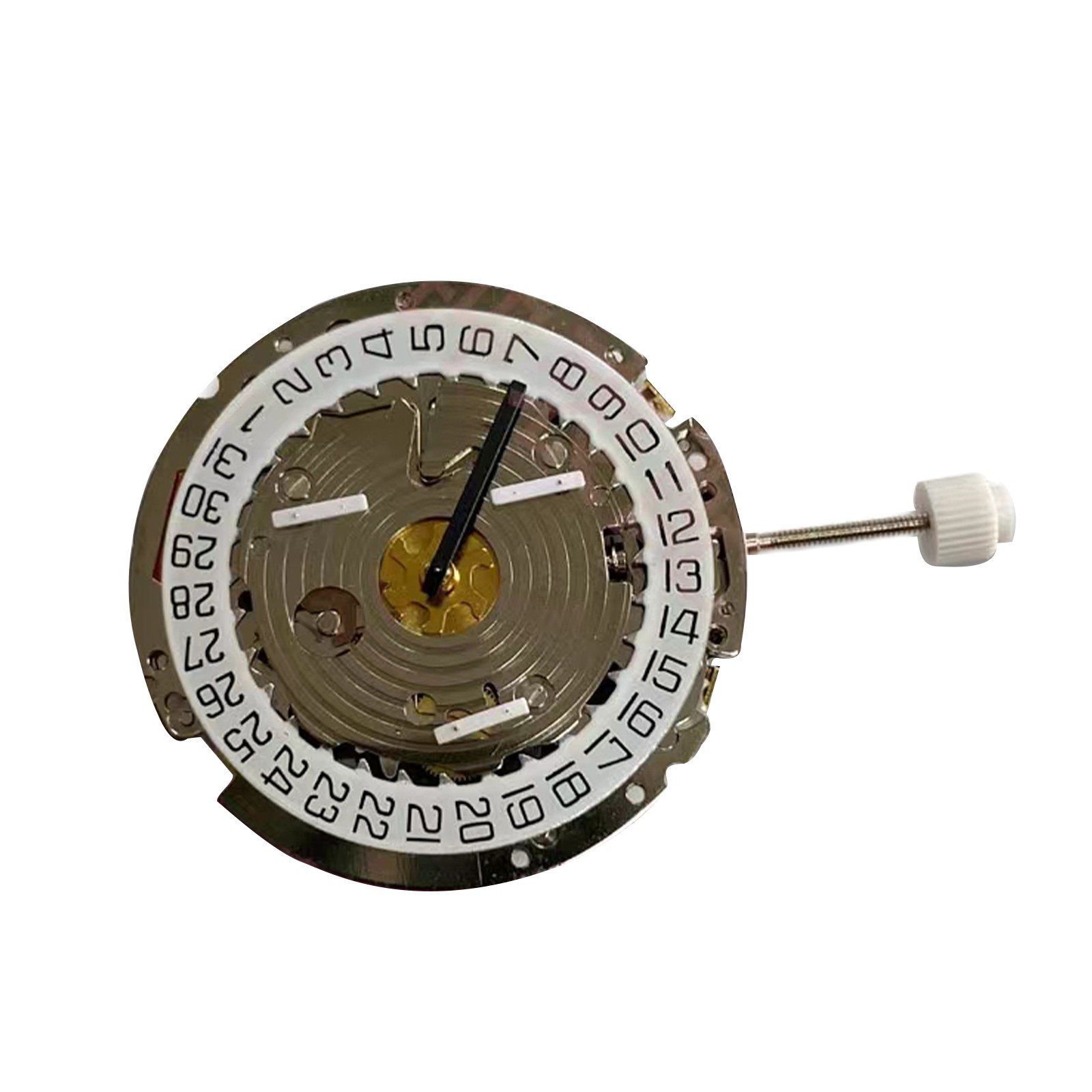 Replacement 6-Hand Calendar @ 4 Quartz Watch Movement Parts For ISA 8171