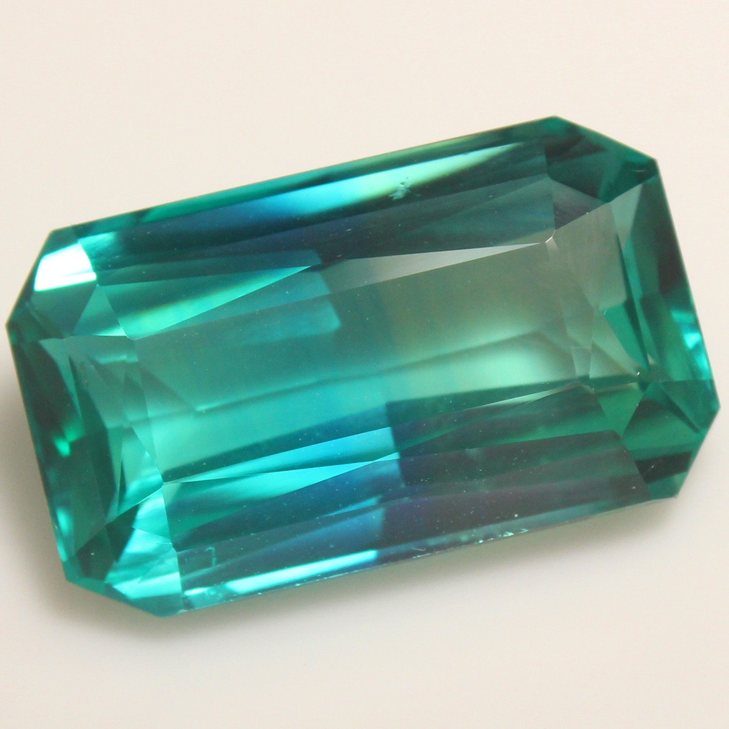 Natural 42.00 Ct Certified Montana Multi Color Sapphire 25×15 MM Emerald Gems