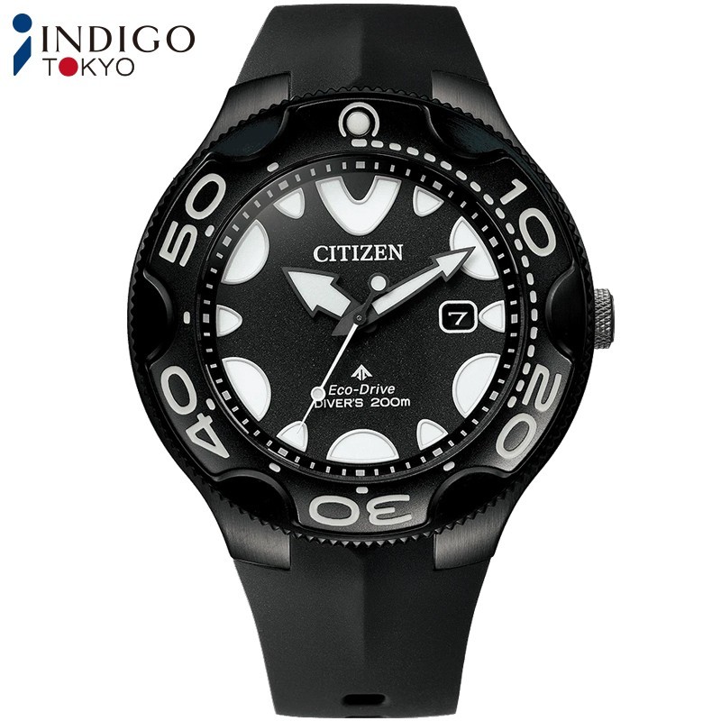 CITIZEN PROMASTER MARINE BN0235-01E Eco-Drive Diver 200m Orca Black 46mm Watch
