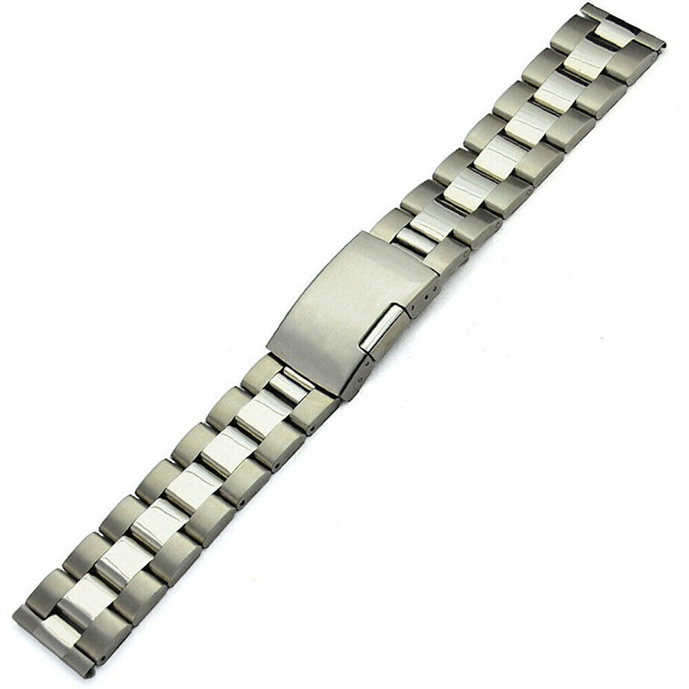 Watch Strap Band 316L Pure Solid Stainless Steel 18 20 22 24 26 28 Men’s 30mm