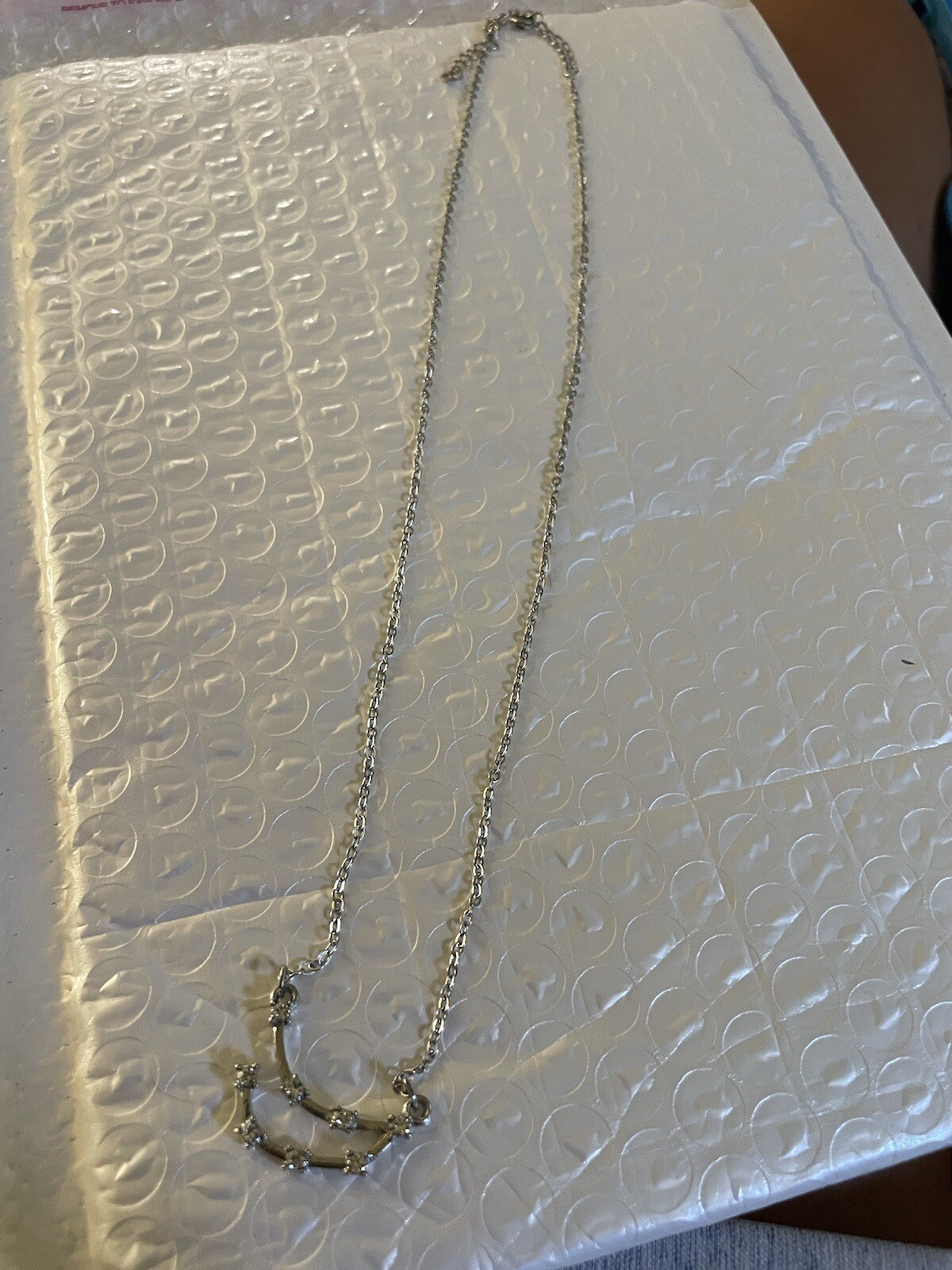 Capricorn Zodiac Necklace Sterling Silver 925 adjustable 17.5”-20” #386