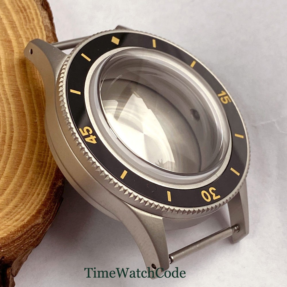 50 FATHOMS NH35 NH36 Watch Case Bubble Sapphire ETA2824 20BAR Sandblasted 40mm