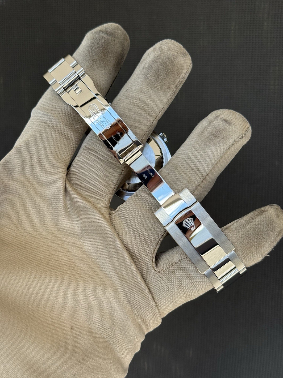 2023 Rolex Datejust 36 Fluted Steel Oyster Factory Blue Diamond Dial 126234 Card
