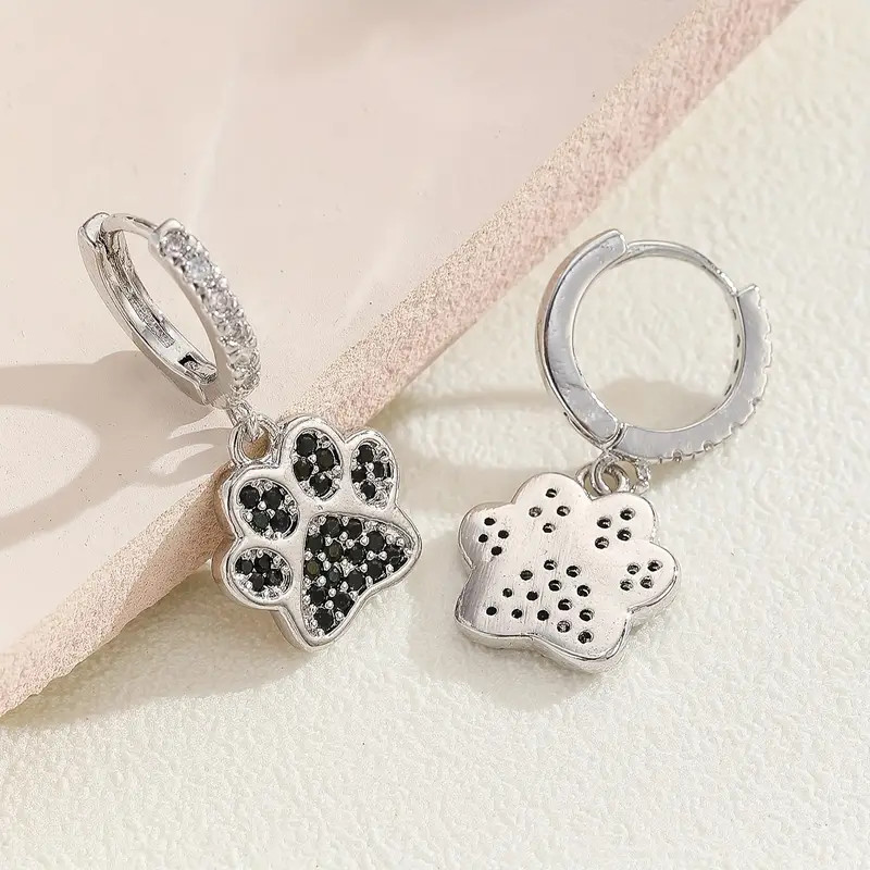 Back-to-school Season New Creative Fresh And Sweet Cute Pet Paw Print