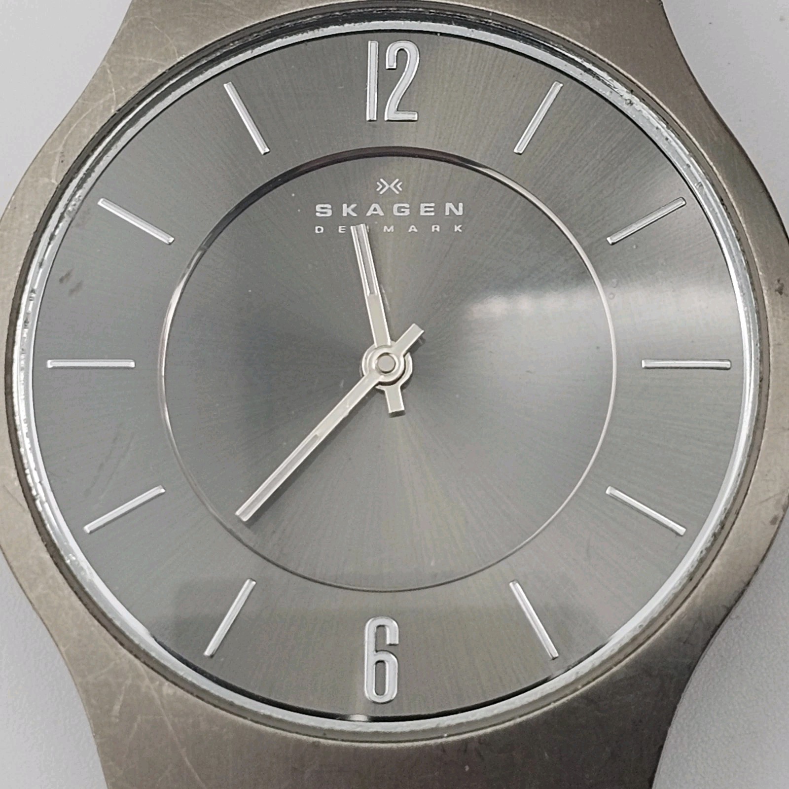 Skagen Denmark Titanium Ultra Thin Watch for Men-New Battery