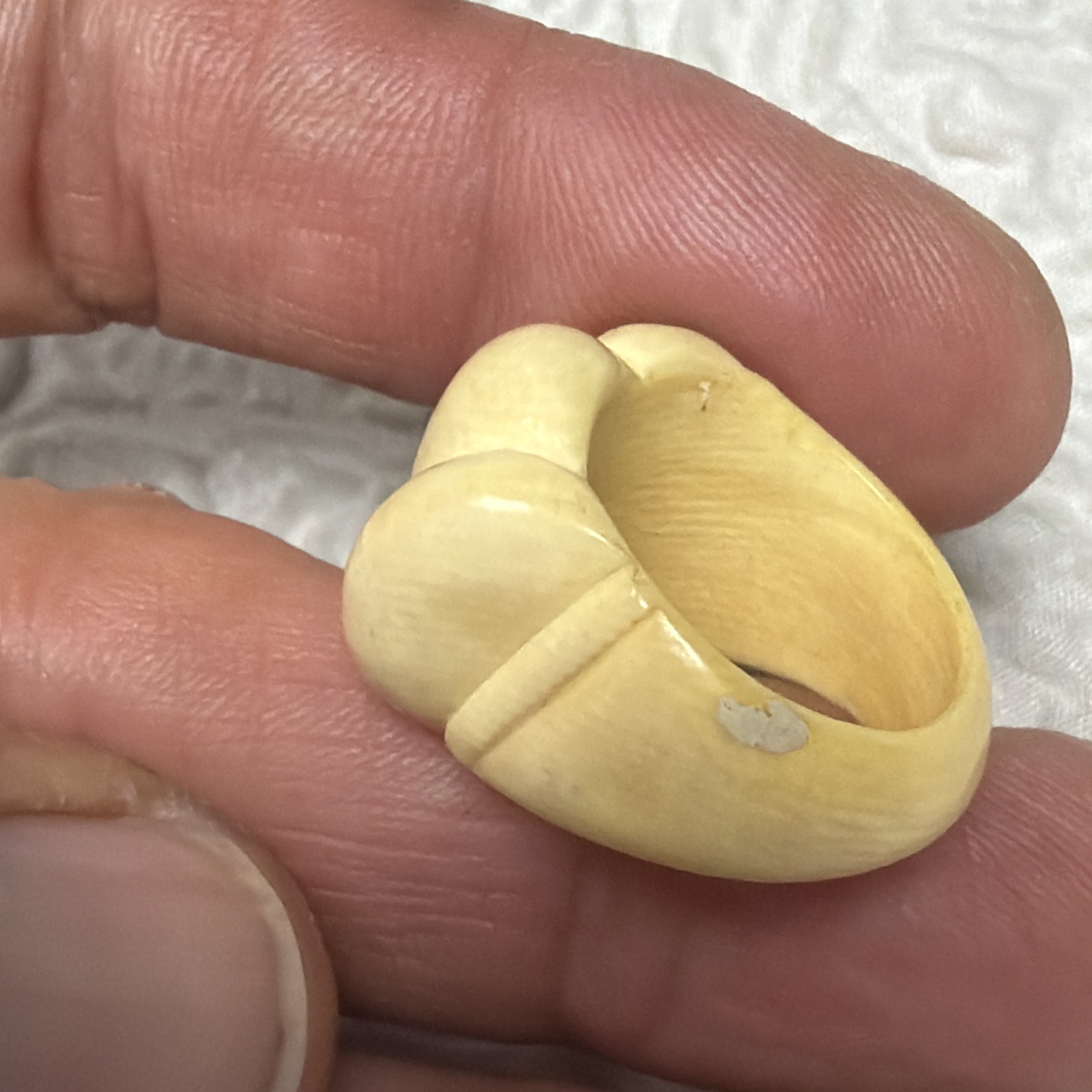 Patricia Von Musulin Modernist Sculptural 1970’s Statement Ring Size 8.25