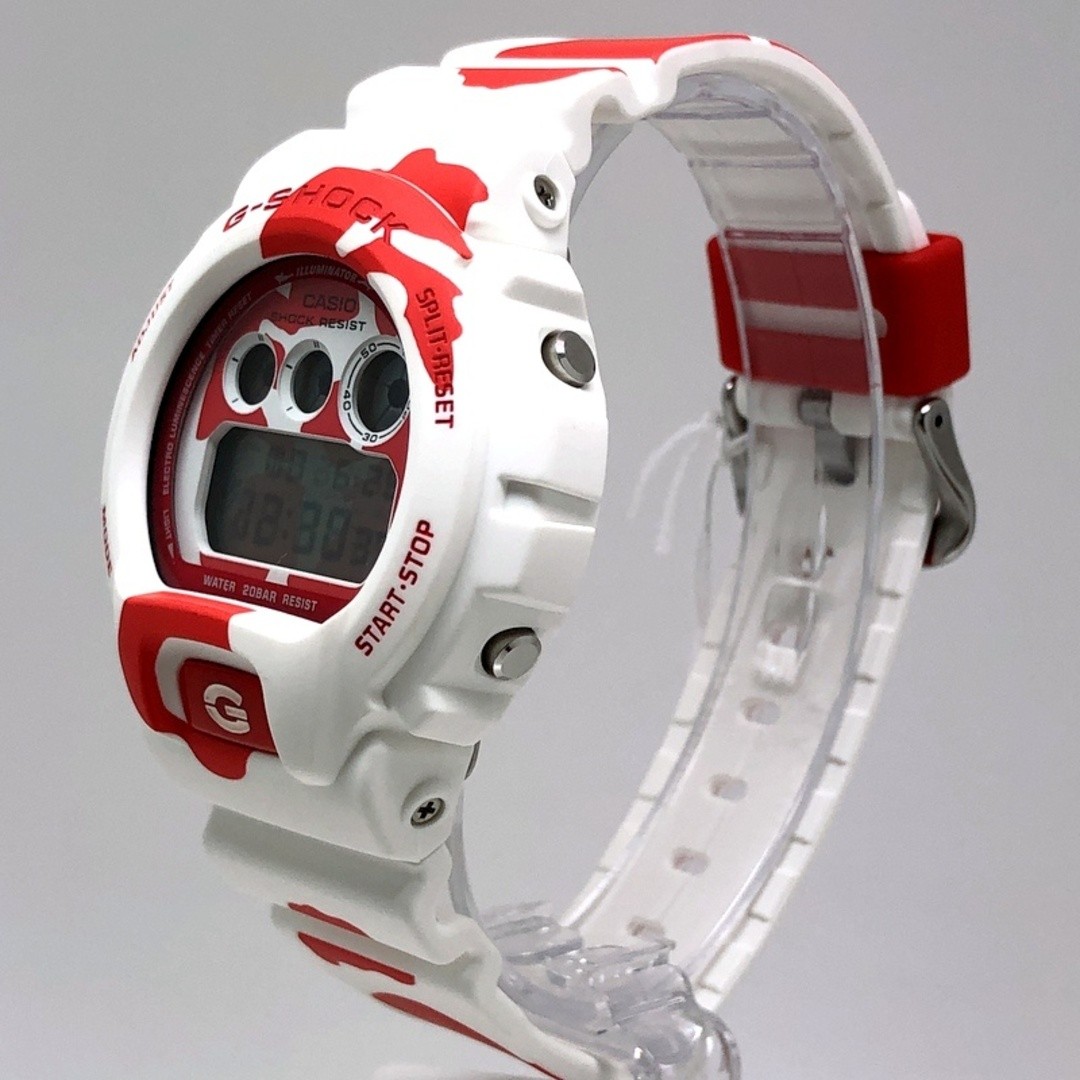 G-Shock DW 6900JK 4 NISHIKIGOI Koi Red and White BlackEyePatch Made in June 2021