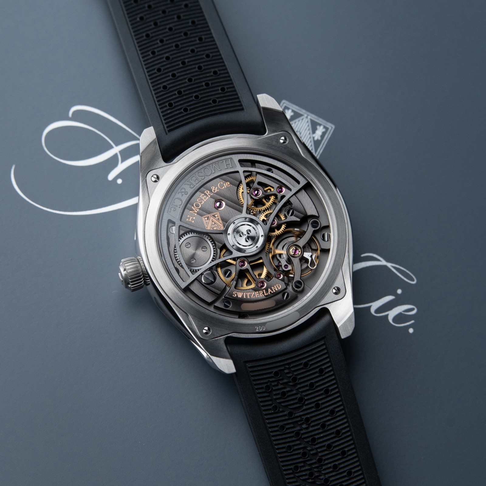 H.Moser & Cie. Pioneer Centre Seconds CLEAN 2026 Cosmic Green Steel 40mm Watch