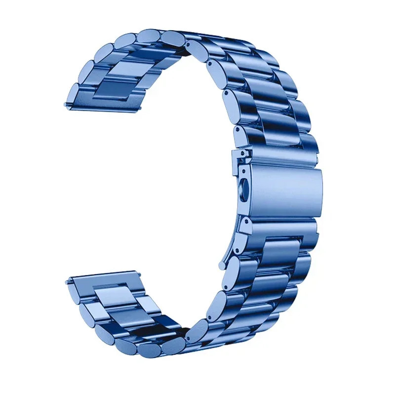 22mm Stainless Steel Watch Band Classic Link Strap For Movado Bold 3600261