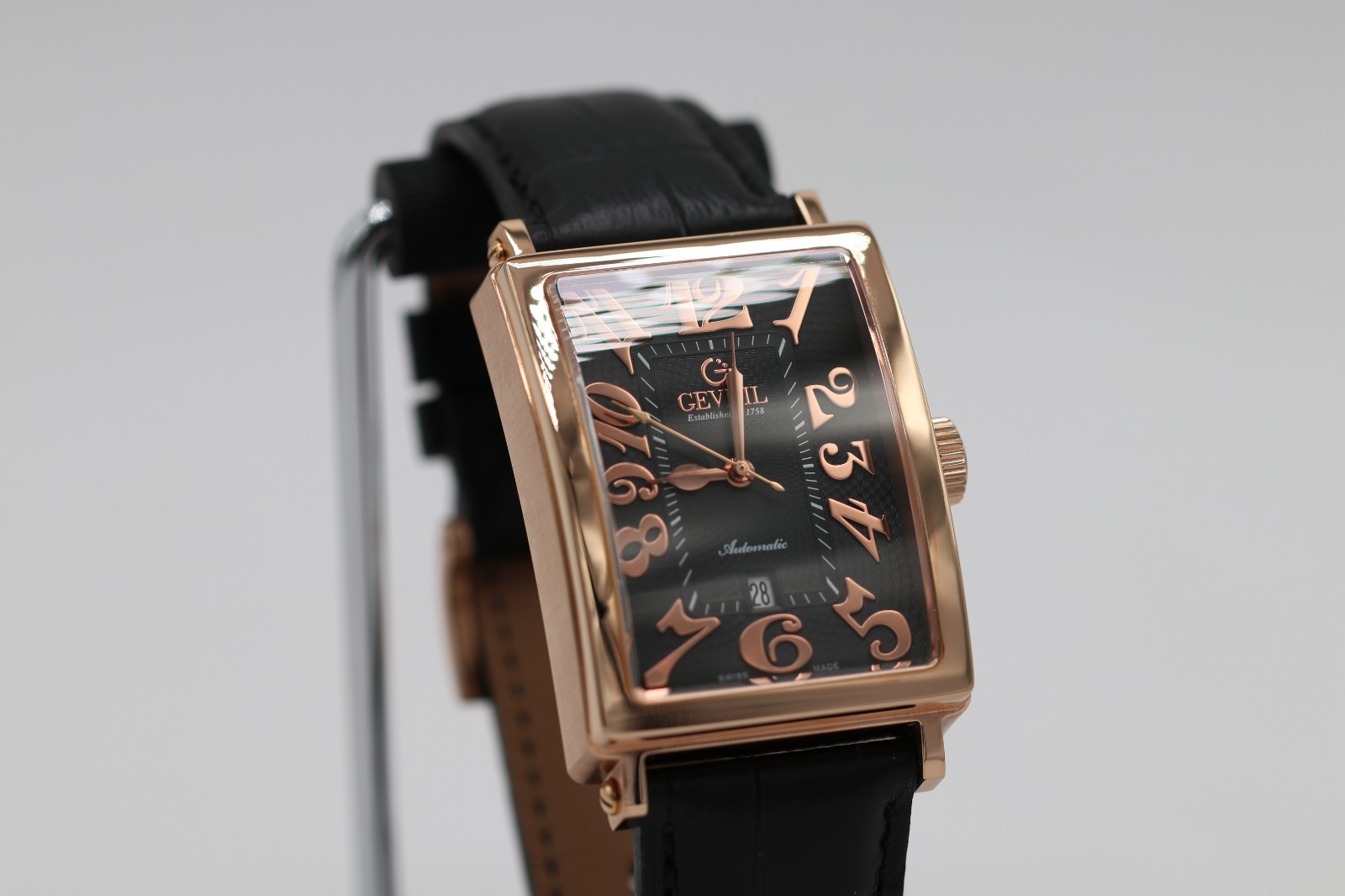 Gevril 15201-2 Men’s Avenue of Americas Swiss Automatic Sellita SW200-1 Watch