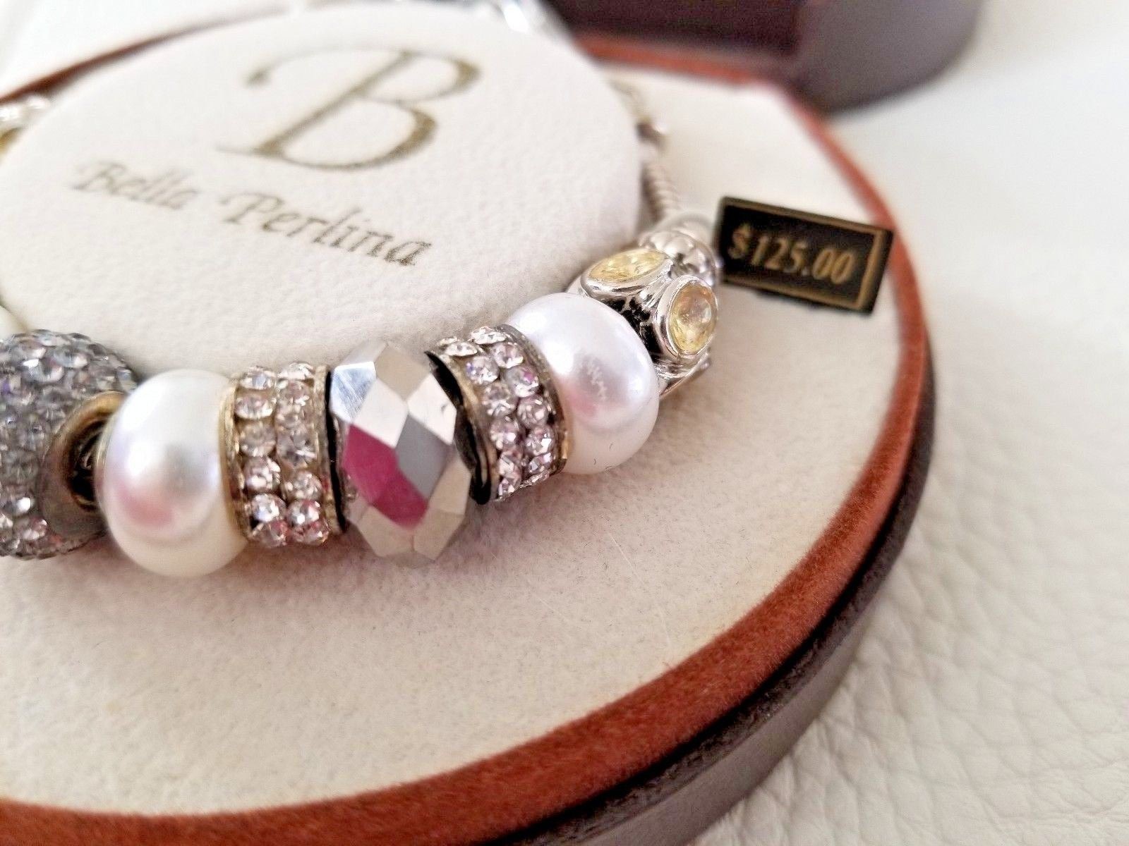 NWT Bella Perlina – Charms Bracelet Style – Pearl