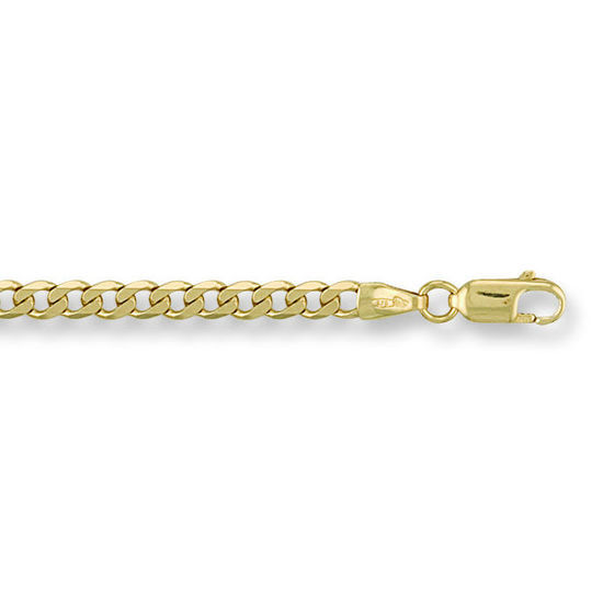 9ct Yellow Gold Curb Chain Necklace/Bracelet 7″ 8″ 16″ 18″ 20″ 6.2mm wide
