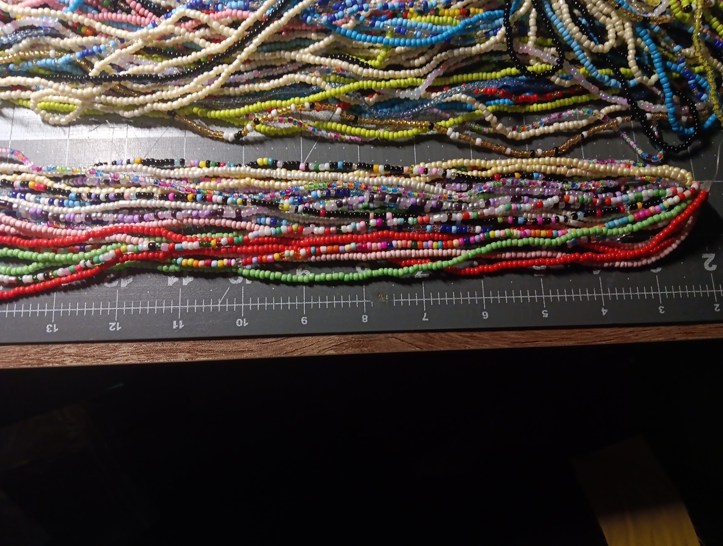 100 Beaded Necklaces, Italian Plastica