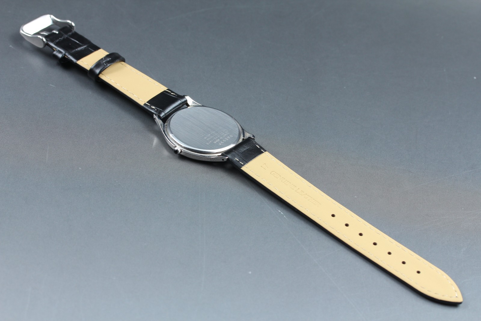 SEIKO Dolce 8J41-0AJ1 34mm White Dial Quartz Men’s Watch from JAPAN [Near MINT]