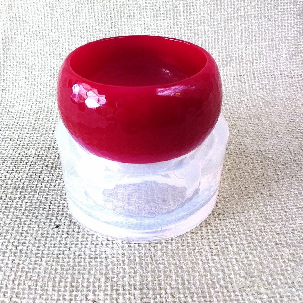 CLEAR SILICONE MOLD, (MB056) FOR SMOOTH FACETED BRACELET
