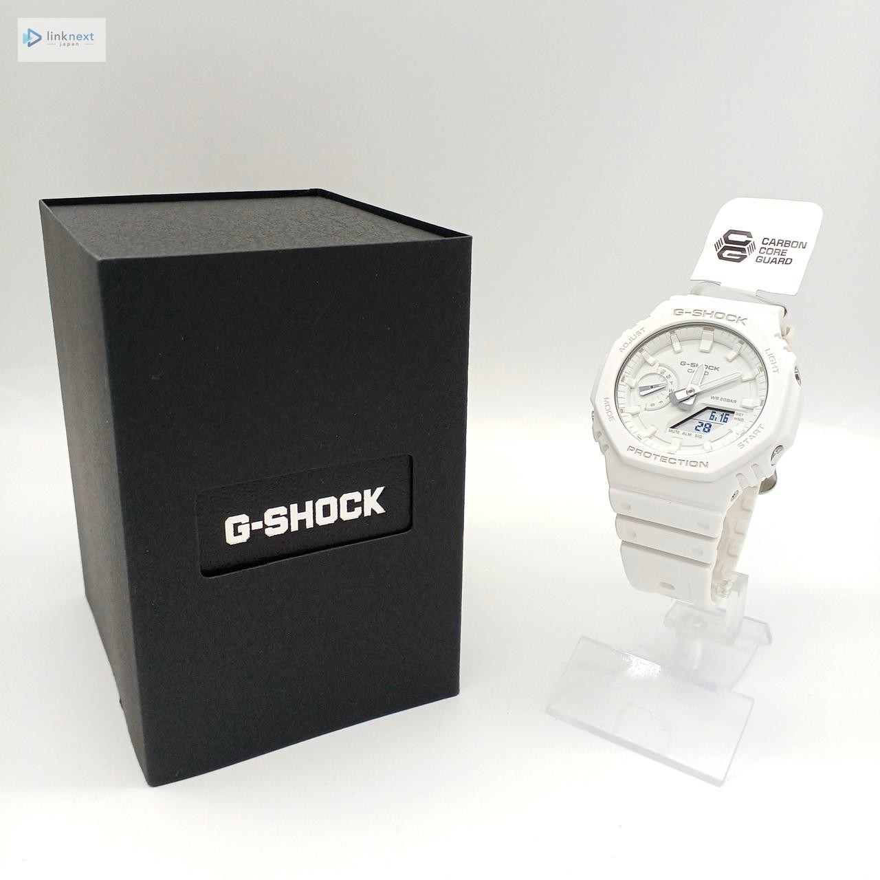 CASIO G-SHOCK GA-2100 Quartz Watch – White, Used (Moderate Signs)