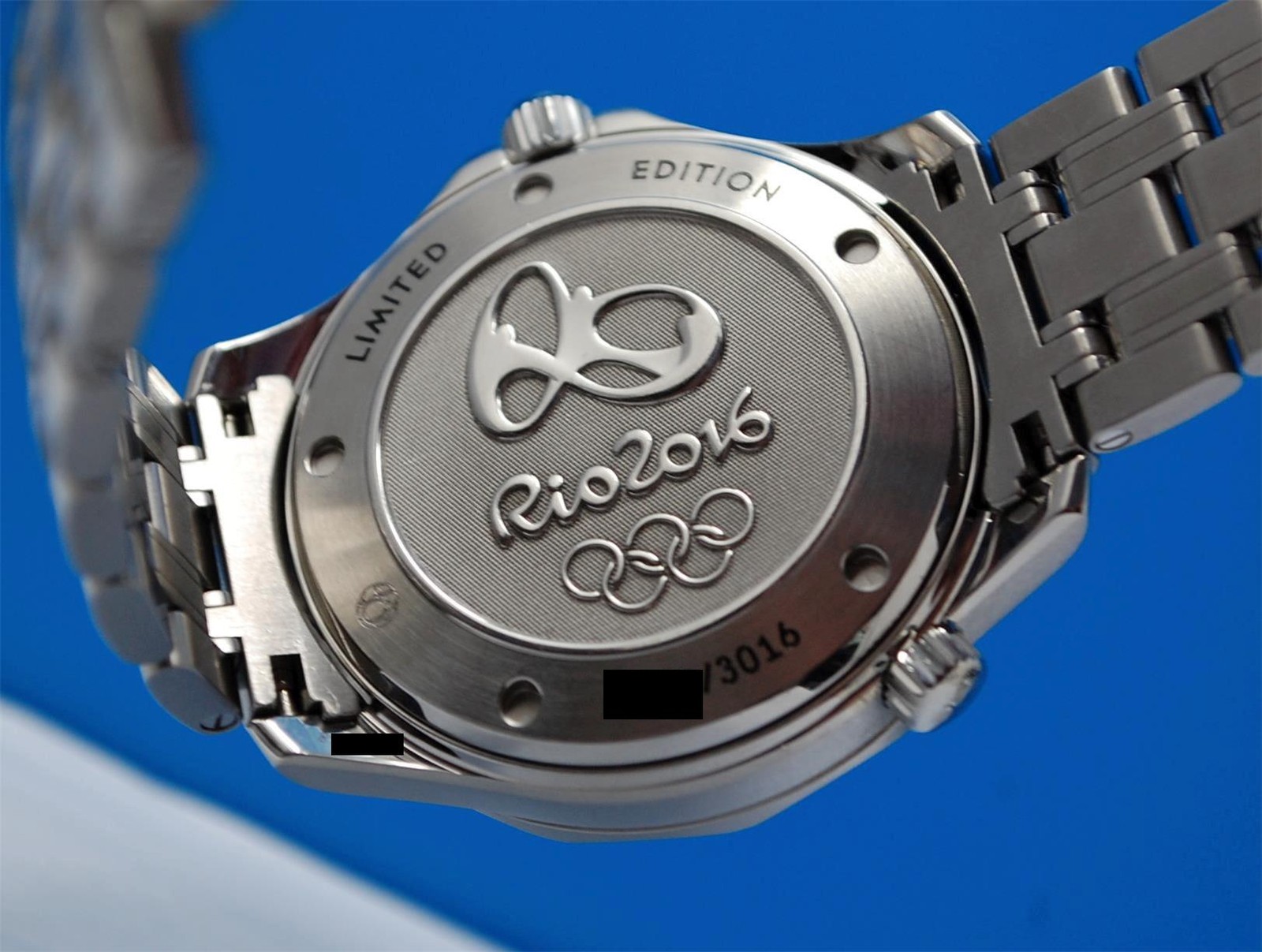 Mens Omega Seamaster Co-Axial Chronometer Rio Olympic watch 522.30.41.20.01.001